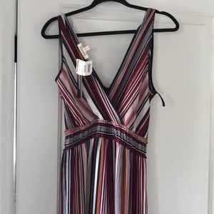 Long multi color romper